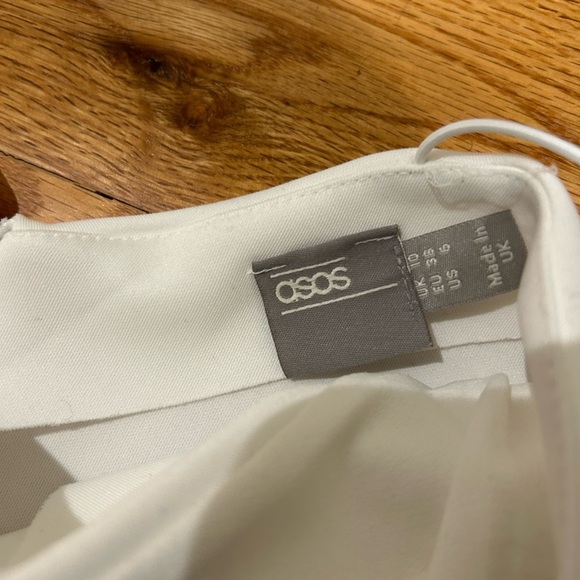 ASOS White Cut Out Dress - Picture 6 of 8